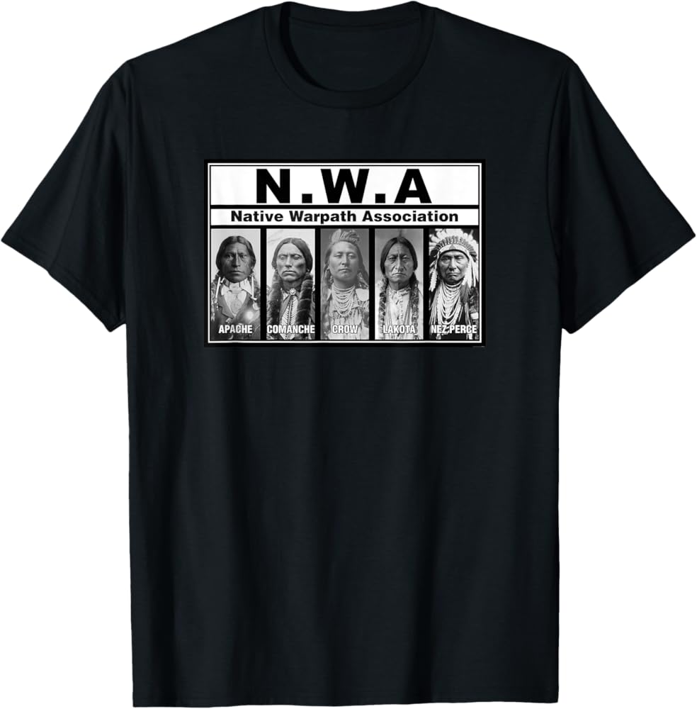 Amazon | ネイティブウォーパス協会 - N.W.A. Tシャツ | Tシャツ